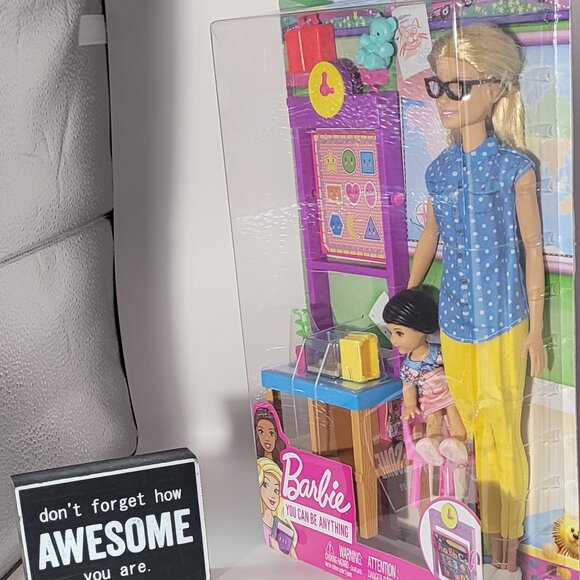 Barbie "You Can Be Anything" Teacher Playset - Doll with Classroom Accessories, - Picture 5 of 10